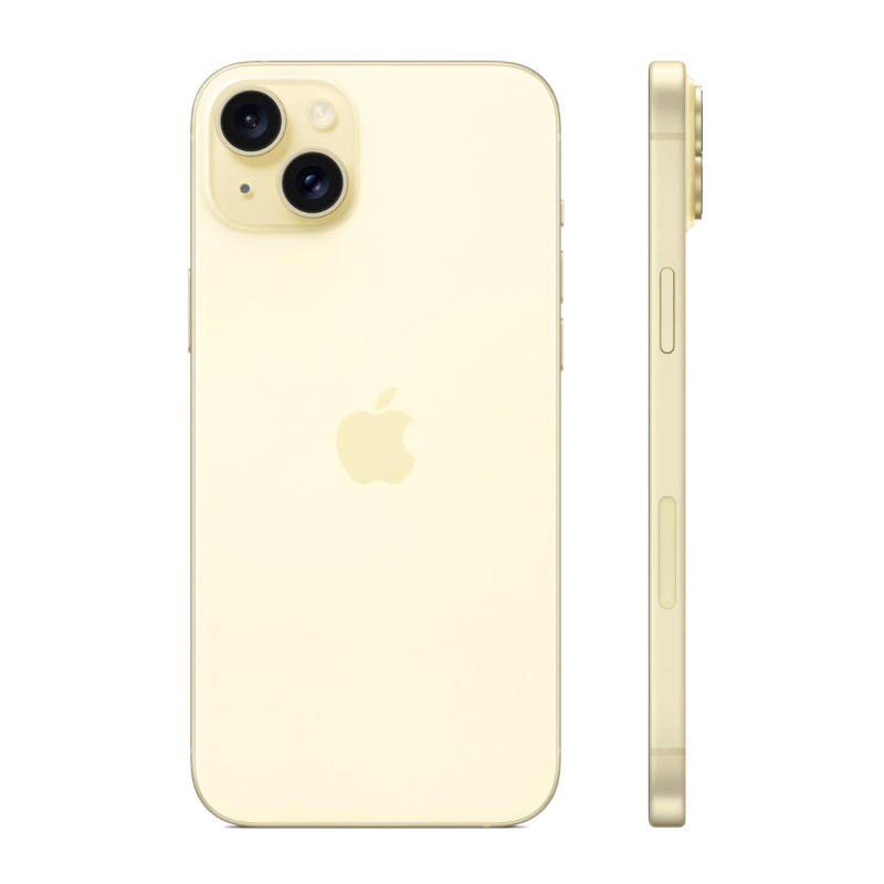 Apple iPhone 15 PLUS 128 ГБ, желтый